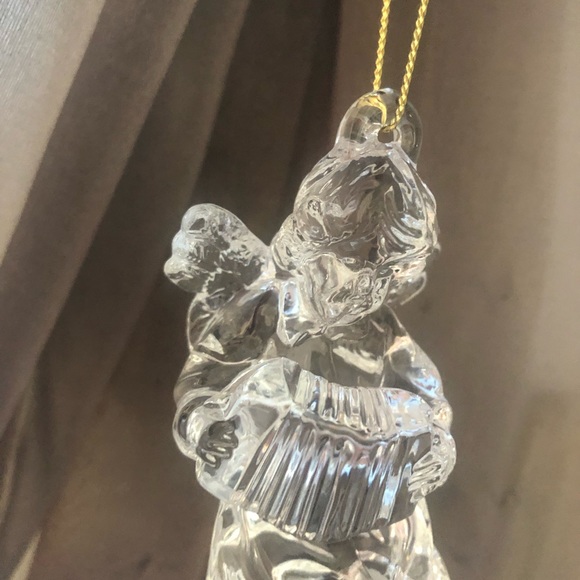 Mikasa Heavenly Music Crystal Christmas Ornament - Picture 3 of 6